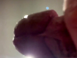 Hotel Bathroom Wank and Cum