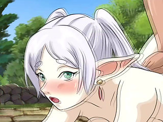 Adult Nezuko fucked until she cums - erotic hentai