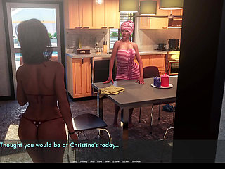 Awam 2 Sofia Real Fuck Edition - Ellie Masturbates to Sam Fucking Sofia on the Kitchen Counter