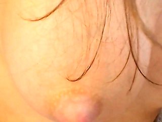 Hot Young Stepmom with Big Milk Tits Masturbating