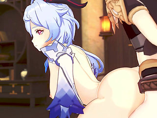 Genshin Impact - Ganyu and Aether Passionate Sex Scene - 3D Hentai Animation