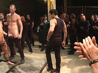 Adam Knox Gets Caught in a Cum Fest