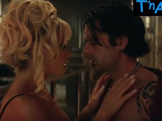 Lily James Bumpers Sequence in Pam AND Tommy