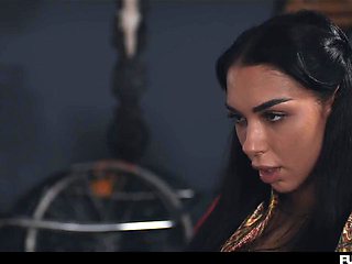 Black Angel Bareback Pounds Sissy Alex Becker