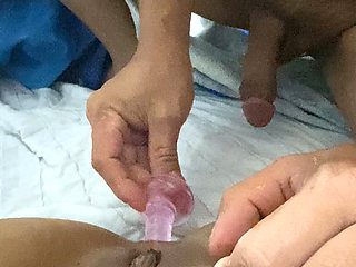 First timecAnal fuck by my stepfather with his small dick