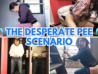 Desperate Japanese MILF Mayumi Kanzaki Outdoor Pee Scene HD