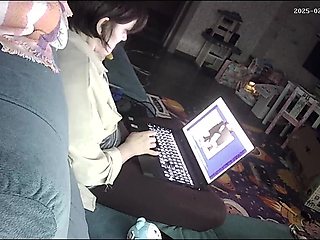 look porno and caught