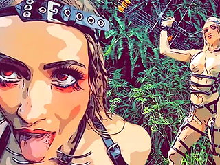 Secretcrush - Babe Craving Cock Dominates Tied Up Hunter During Apocalypse