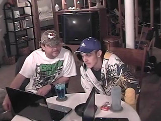 Straight skater boy KC cums hard in my mouth!