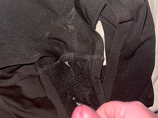 Cumming on knickers