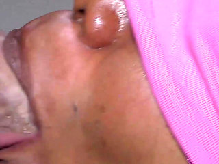 POV Interracial Blowjob with Cum in Mouth Ending