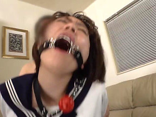 Neon Tokyo Tease, a Fresh Country Woman Drifting Through the City with Glossy Lips.