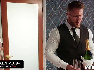 MILFY Sexy MILFs Anissa Kate And Paris Lincoln Suck And Fuck The Room Service Guy