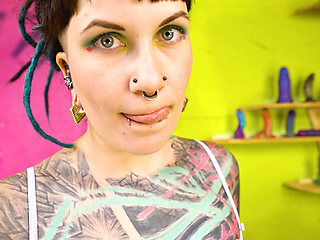 Z-FILMZ TOYWALL TATTOO Girl Toy Testing