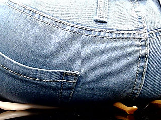 Shrunk Teens Crushed in Denim Jeans and Ass Stifled Ignorant