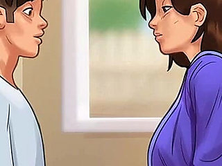 Summertime saga: stepmom teaches her stepson hot to kiss ep 169