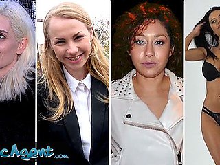 Magnetic Shalina Devine and Melody Petite's sex with strangers trailer