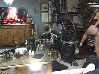 Behind The Scenes Of Sexy Odette Facialized By Client