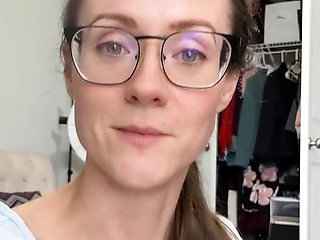European amateur redhead masturbates on webcam