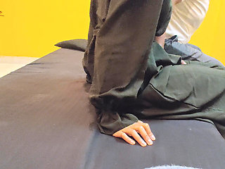 Malay Hijab Girl with Brother-in-law.