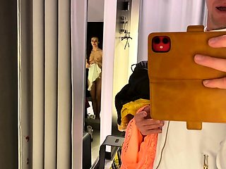 Amateur fucking while on hidden cam