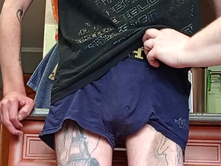 Neighbor takes a hard cock in her mouth and swallows cum