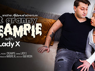 Young Guy Fucks Hot Small Breasted Grandma Lady X And Gives Her A Creampie