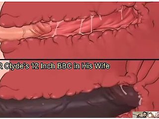 Mr Clydes 12 Inch Bbc Vs Cuckold Husbands Cock
