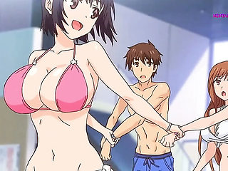 Soft Hentai Lips and Big Breasts Fantasy Fuck
