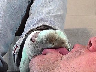 Bethany's Personal Footstool - (dreamgirls in Socks)