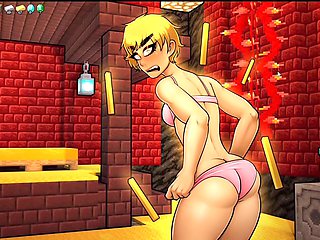 Jenny mod from Minecraft gets that big ass filled up in this wild game