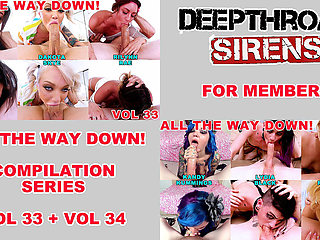 All the Way Down Deepthroaters Volume 33 - 3 to the Balls Deepthroat Blowjobs - Austin Lynn, Dakota Skye, Rilynn Rae