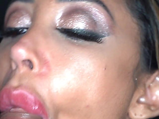 Squirt with a Brazilian MILF with a Huge Ass