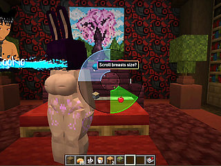 Minecraft Figura - Trying out some new models like this sexy Woman with bunny ears