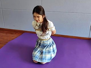 Bondage Gagging Brunette