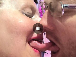 The Tounge Game Got Hot Kissing with All the Tounge They Got