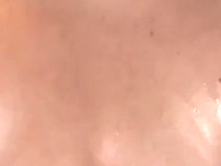 Rubbing My Oily Big Tits with Relaxing Background Music