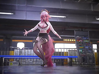 mmd Office Lady Uniform Pencil Skirt Lace Thong Secretary