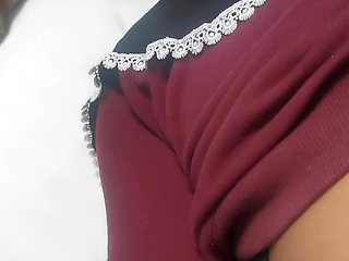 The maid provokes her boss until he can't stand it. Ask for a insertion before going to work.