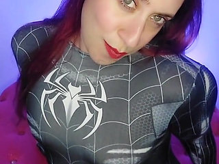 Spider-gauchi Is Back in Action! Do You Want to See What's Under My Super Suit?