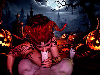 POV. Baldur's Gate 3 Carlah Fucks Big Fat Cock