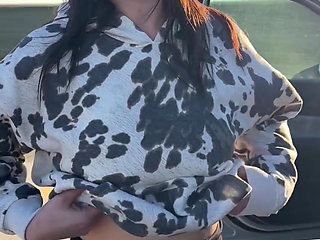 Road Trip Gone Wild Flashing and Fucking Everywhere!