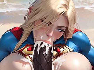 Neighbors Big-Butted Wife Craves Deep Creampie from Her Man, Spilling Cum Balls-Deep