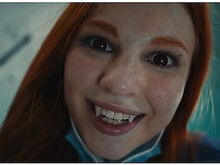 Josephine Jackson And Sofia Rivers In Horny Lesbian Vampires - Redhead Nurse Mesmerizes Brunette With Big Tits