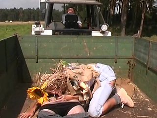 This German Babe Wants to Suck His Cock in Truck