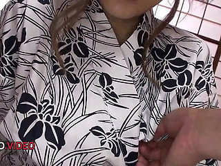 Anna Anjo JAV Uncensored - Kinky Asian Brunette Takes Creampie in Her Ass