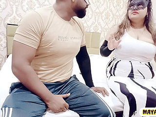 Desi BBW Office Sex - Chubby Lady Boss Fucks Employee Doggy Style