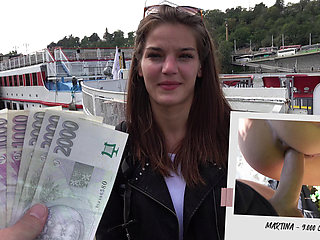 Czech Streets 114 The shiest girl ever