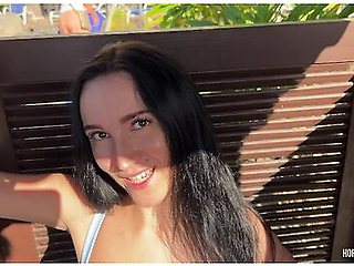 Risky Public Sex In A Beach Changing Cabin.weve Been Caught