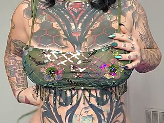 Rave Girl Strip Tease
